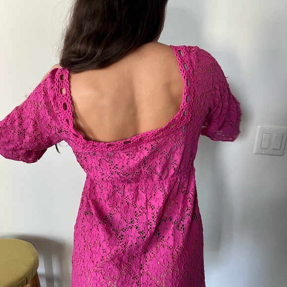 Laundry Pink Swim Cover Up Dress - Picture 4 of 4